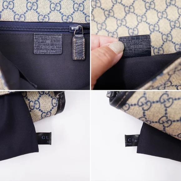 Gucci Beige and Black Messenger Bag - Picture 11 of 15